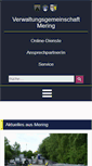 Mobile Screenshot of mering.de