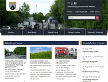 Tablet Screenshot of mering.de